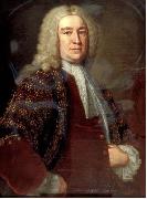 John Shackleton Portrait of Prime minister Henry Pelham Sweden oil painting artist